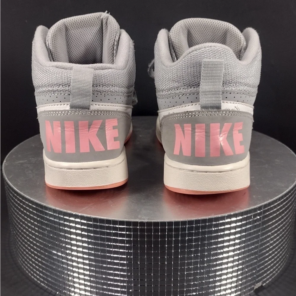 Nike Light Gray High-Top Sneakers